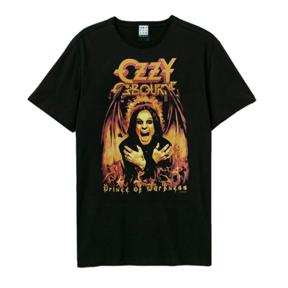 Ozzy Osbourne Unisex Adult Prince Of Darkness T-Shirt / Black